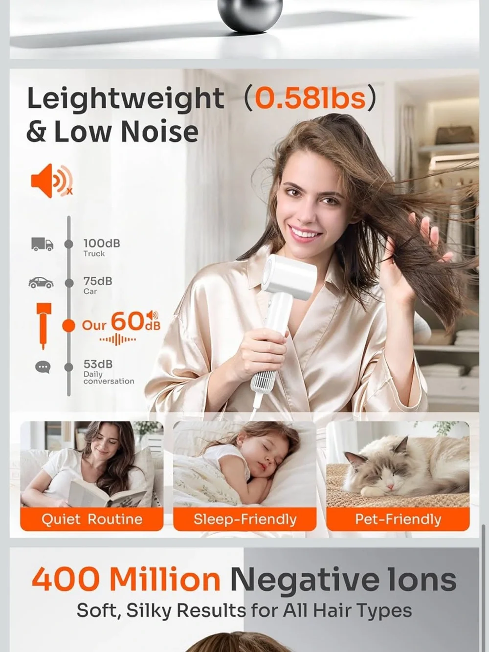 Brand new Smart Hair Dryer - White